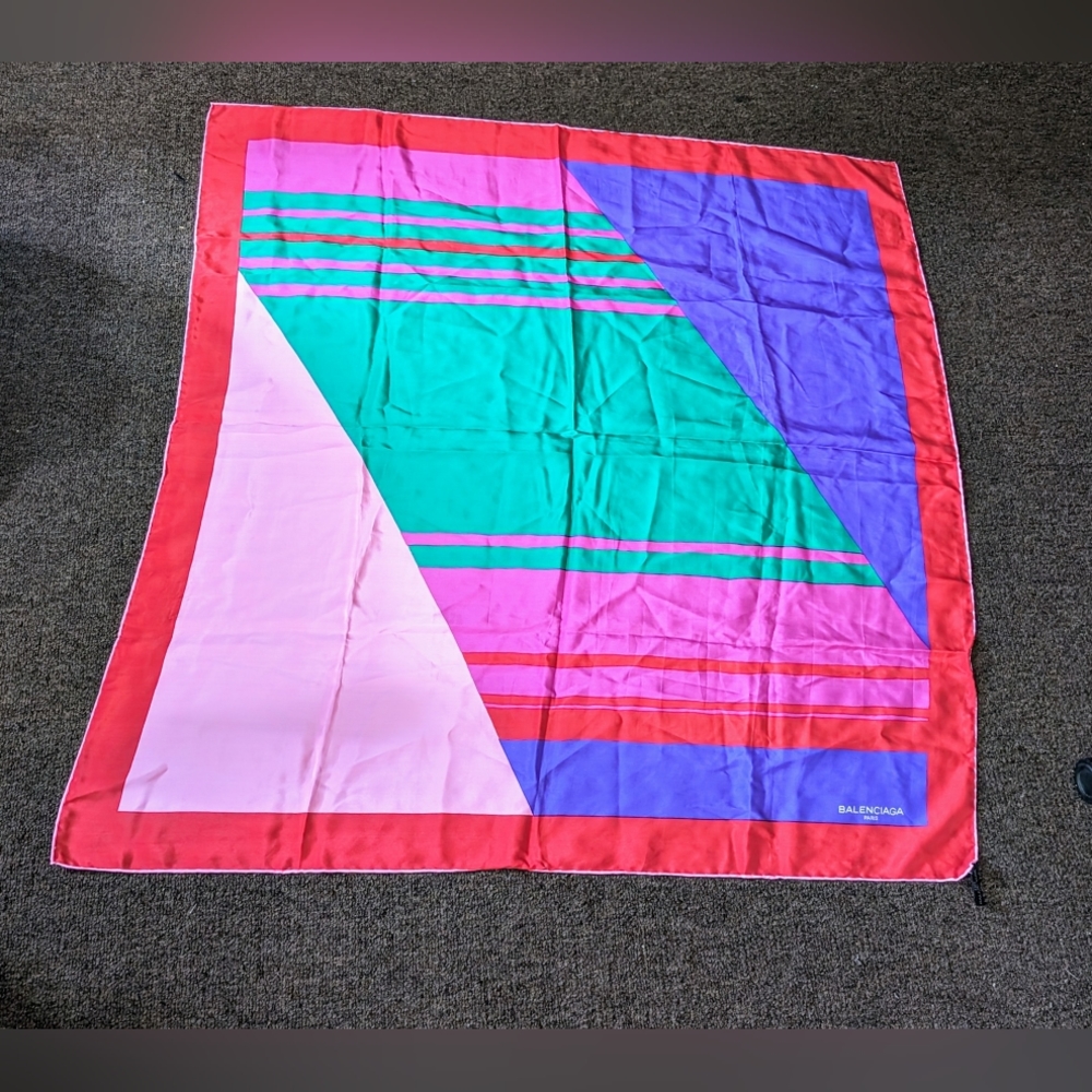 Balenciaga Silk Scarf